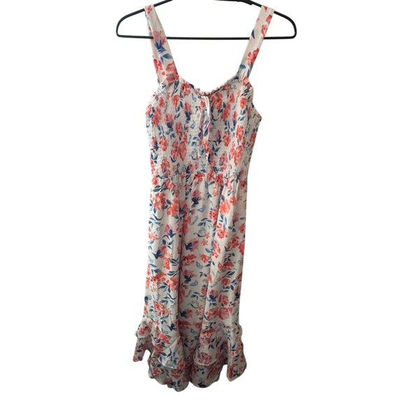 NWT Grace Karin Women's long floral Sleeveless Smocked dress.Size Small - Picture 2 of 11